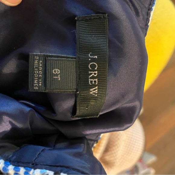 J. Crew Navy and White Patterned Midi Dress, nautical vibes - Picture 5 of 6